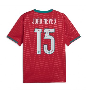 Portugal Joao Neves #15 Hemmatröja VM 2026 Kortärmad